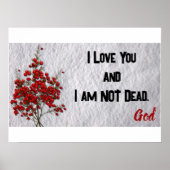 I Love YOU Poster (Vorne)