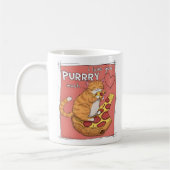 I Love You Purrry Much Funny Cat Lover Gift  Kaffeetasse (Links)