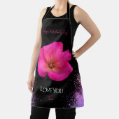 I Love You - Rose -Valentines Personalized Trendy Schürze (InSitu)