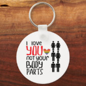 I Love YOU Schlüsselanhänger (Vorderseite)