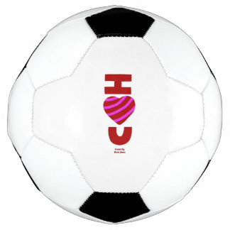 I Love You Soccer Ball