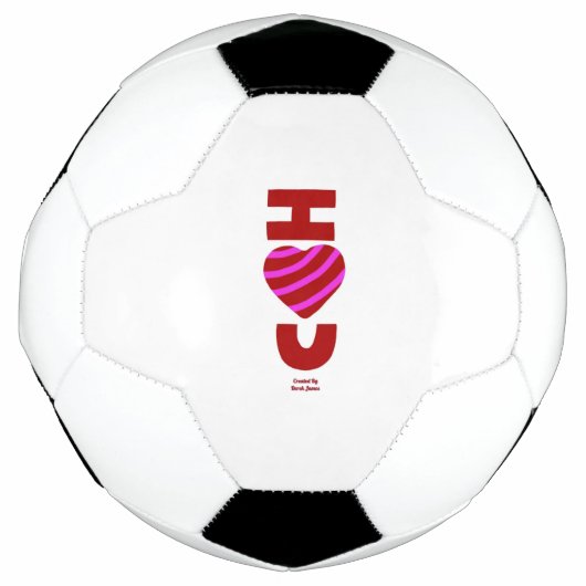 I Love You Soccer Ball (Vorderseite)