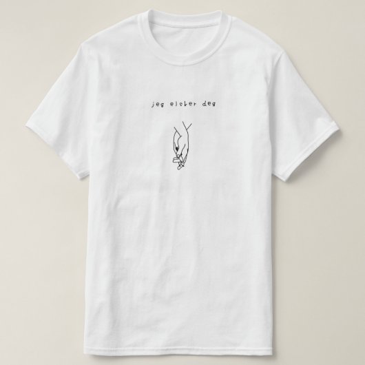 I Love You T-Shirt (Design vorne)