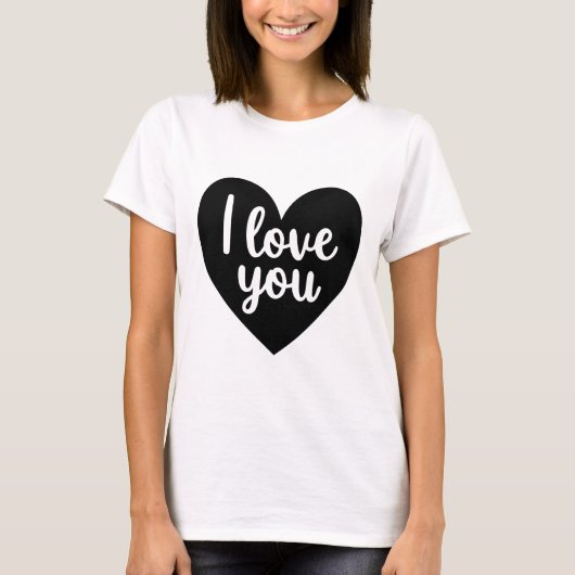 I Love You T-Shirt (Vorderseite)