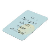 I love you to the moon and back magnet (Linke Seite)