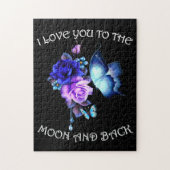 I love you to the moon and back puzzle (Vertikal)