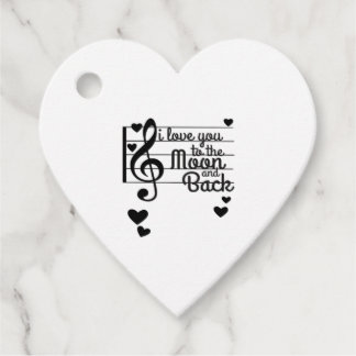 I Love You To The Moon And Back Repeating Love Quo Geschenkanhänger