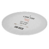 I love you to the moon and back schneidebrett (Ecke)