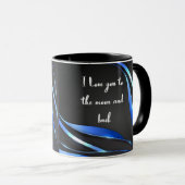 I love you to the moon and back tasse (VorderseiteRechts)