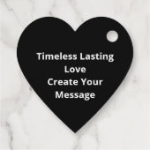 I Love You To The Moon And Back Timeless Appeal  Geschenkanhänger (Rückseite)