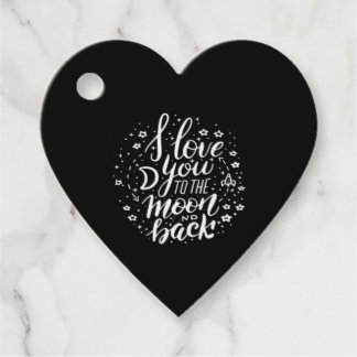 I Love You To The Moon And Back Timeless Appeal  Geschenkanhänger