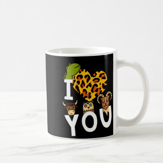 I Love You Valentines Day Romance For Kaffeetasse (Rechts)