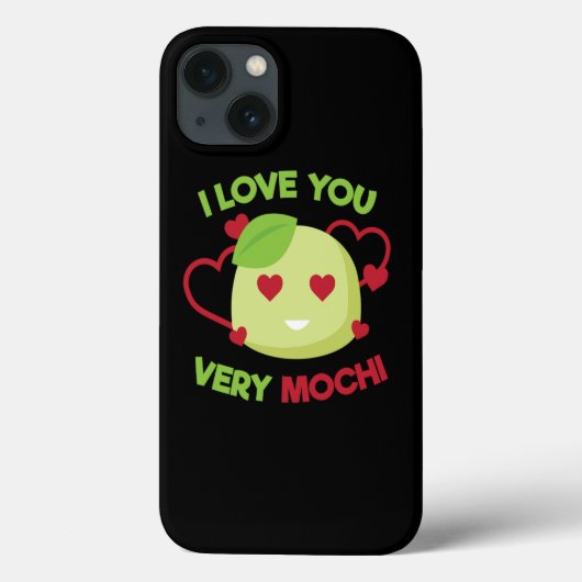 I Love You Very Mochi Case-Mate iPhone Hülle (Rückseite)