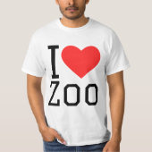 I love zoo T-Shirt (Vorderseite)