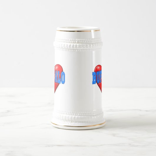 I LoveBuffalo Bierglas (Mittel)