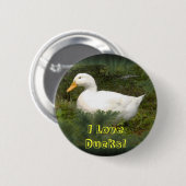I LoveDucks! Kreis-Button Button (Vorne & Hinten)