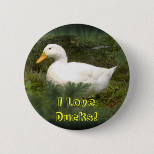 I LoveDucks! Kreis-Button Button