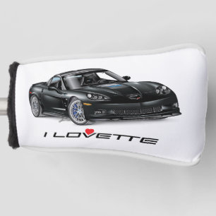 I LOVETTE® EINZIGARTIGES Auto-Kunst-Design Golf Headcover