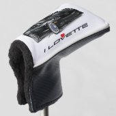 I LOVETTE® UNIQUE Auto Art Design Golf Headcover (3/4 Vorderseite)
