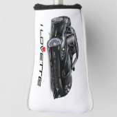 I LOVETTE® UNIQUE Auto Art Design Golf Headcover (Rotieren 90)