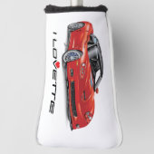 I LOVETTE® UNIQUE Auto Art Design Golf Headcover (Rotieren 90)