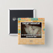 I lub Yu! Ich verfehlte Yu! Button (Vorne & Hinten)