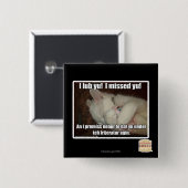 I lub Yu! Ich verfehlte Yu! Button (Vorne & Hinten)
