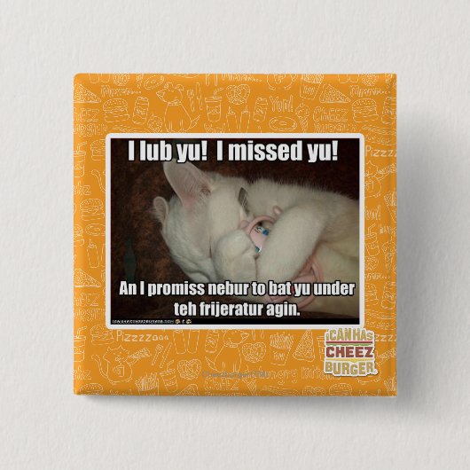 I lub Yu! Ich verfehlte Yu! Button (Vorderseite)