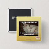 I lub Yu! Ich verfehlte Yu! Button (Vorne & Hinten)