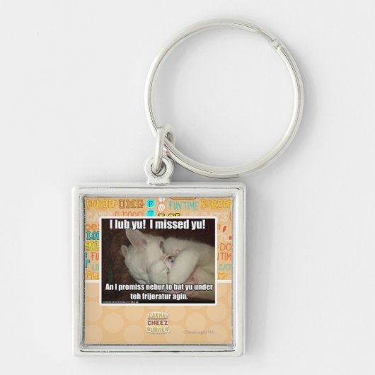 I lub Yu! Ich verfehlte Yu! Schlüsselanhänger (Vorne)