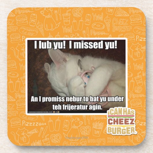 I lub Yu! Ich verfehlte Yu! Untersetzer (Vorderseite)
