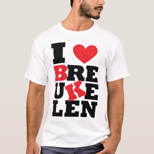 I LUV BREUKELEN T-Shirt (Vorderseite)