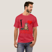 I Luv Canada T-Shirt (Vorne ganz)