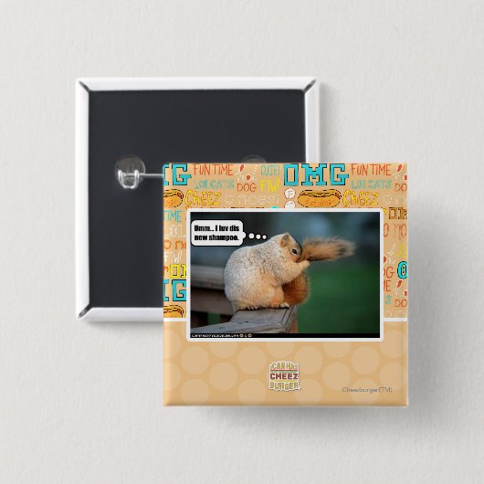 I luv DIS neues Shampoo Button (Vorne & Hinten)