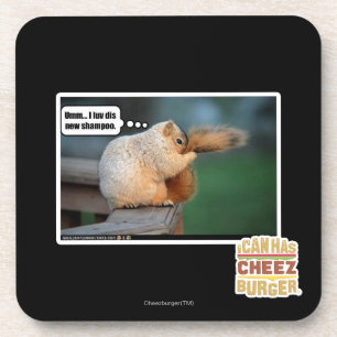 I luv DIS neues Shampoo Getränkeuntersetzer