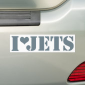 I Luv Jets Autoaufkleber (Auf Auto)