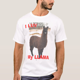 I LUV mein LAMA T-Shirt