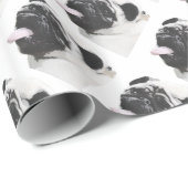 I Luv mein Mops Geschenkpapier (Rolleneckpunkt)