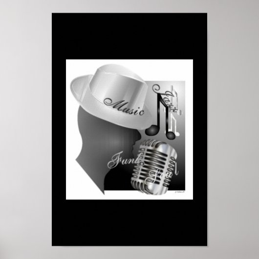 I luv Music Poster (Vorne)