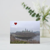 I luv Ottawa Postkarte des Parlaments Hill (Stehend Vorderseite)