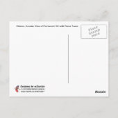 I luv Ottawa Postkarte des Parlaments Hill (Rückseite)