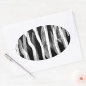 I Luv Pattern!_ Ovaler Aufkleber (Umschlag)