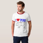 I LUV PORK T-Shirt (Vorne ganz)