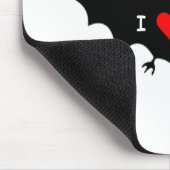 I Luv Schläger Mousepad (Ecke)