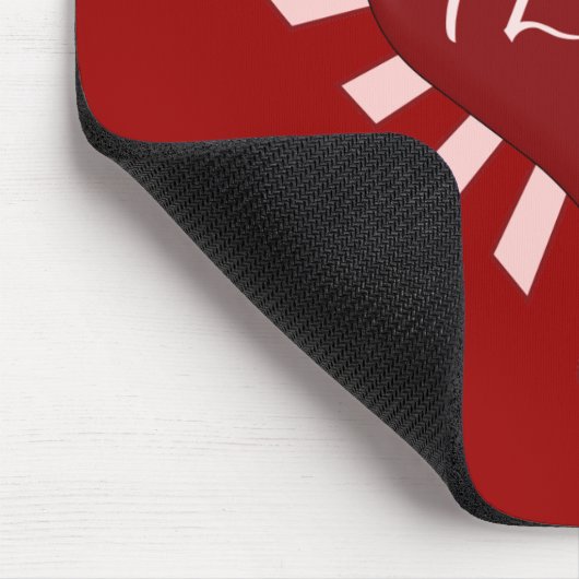 I Luv Sie Valentinsgruß Mousepad (Ecke)