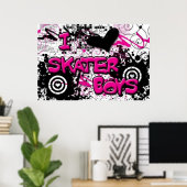I Luv Skater Boys Poster (Heimbüro)