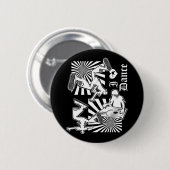 I LUV Tanz-w Button (Vorne & Hinten)