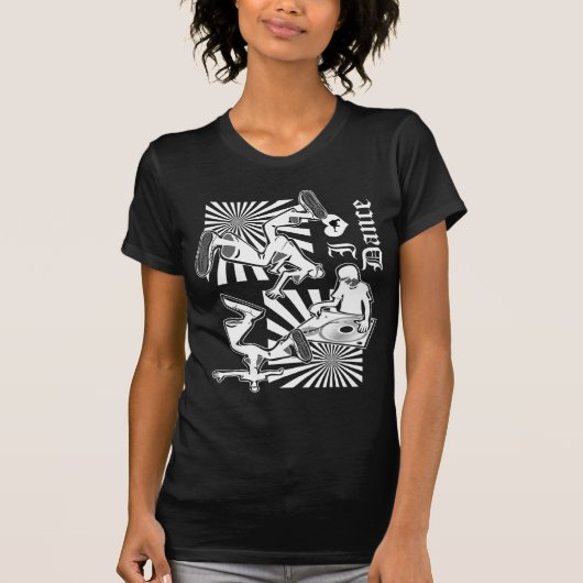 I LUV Tanz-w T-Shirt (Vorderseite)