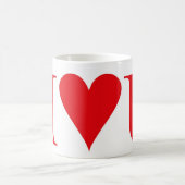 I LUV U KAFFEETASSE (Mittel)