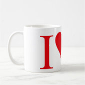 I LUV U KAFFEETASSE (Links)
